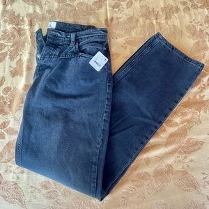 NEVER WORN FREE PEOPLE black low rise jeans